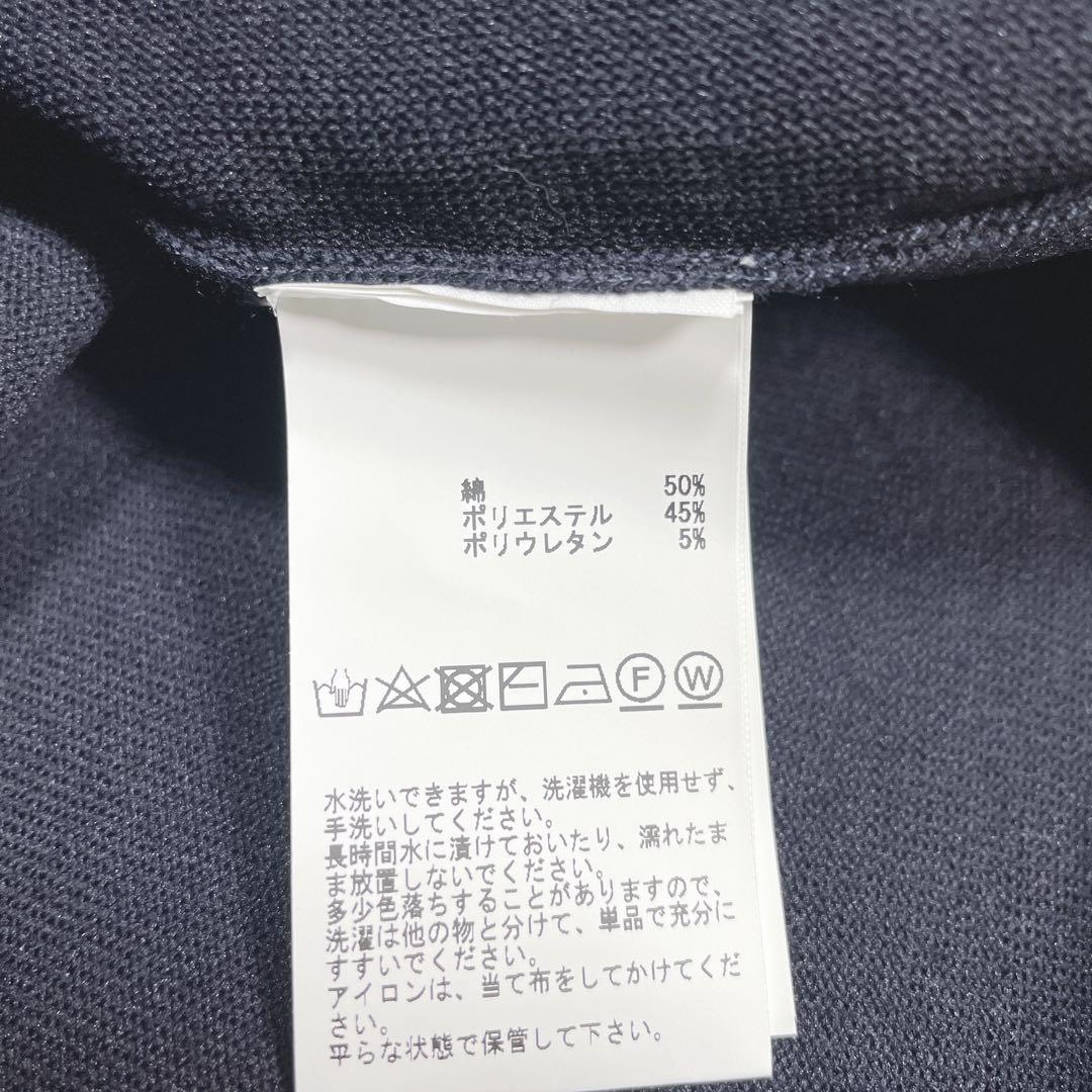 新品タグ付き　マルティニーク　ポロニットワンピース　ネイビー