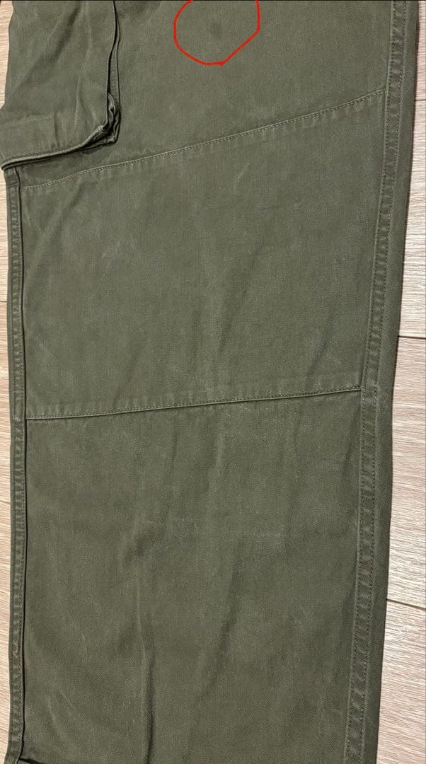 m47 カーゴパンツ　フランス軍　実物　35サイズ