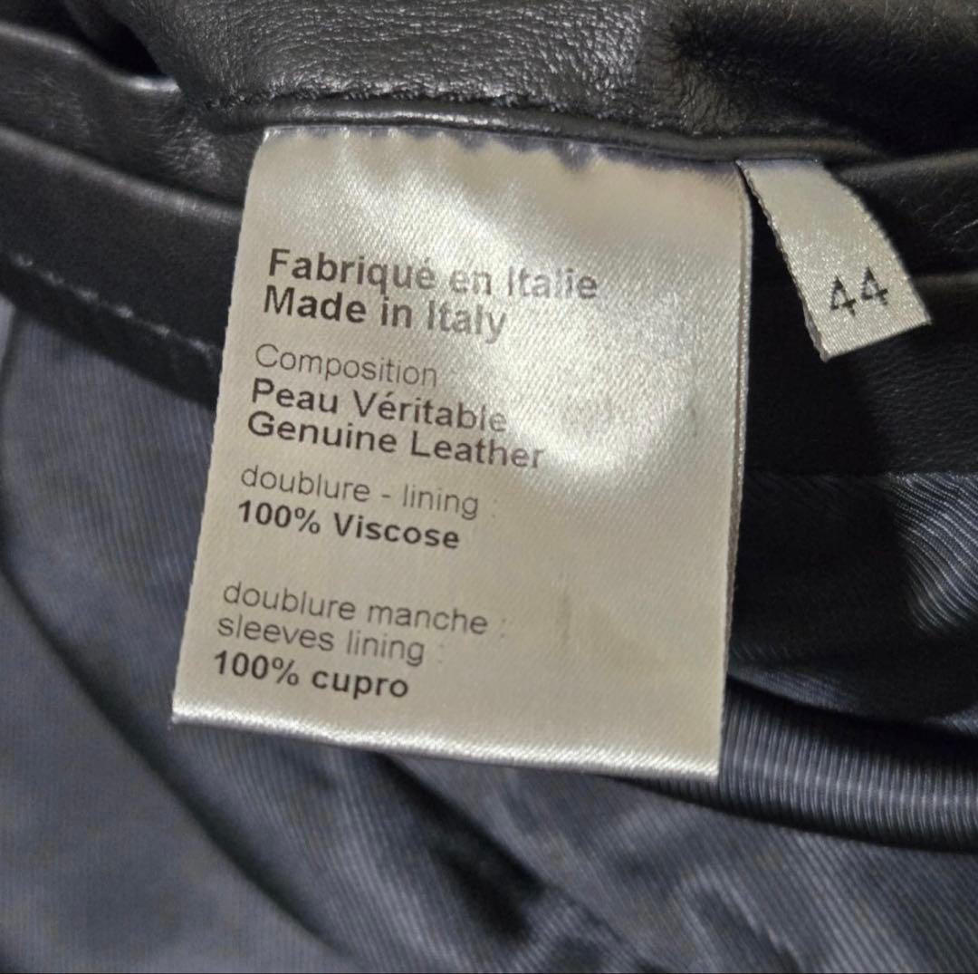 ss07 エディ期 Dior homme レザーボンバージャケット ブルゾン