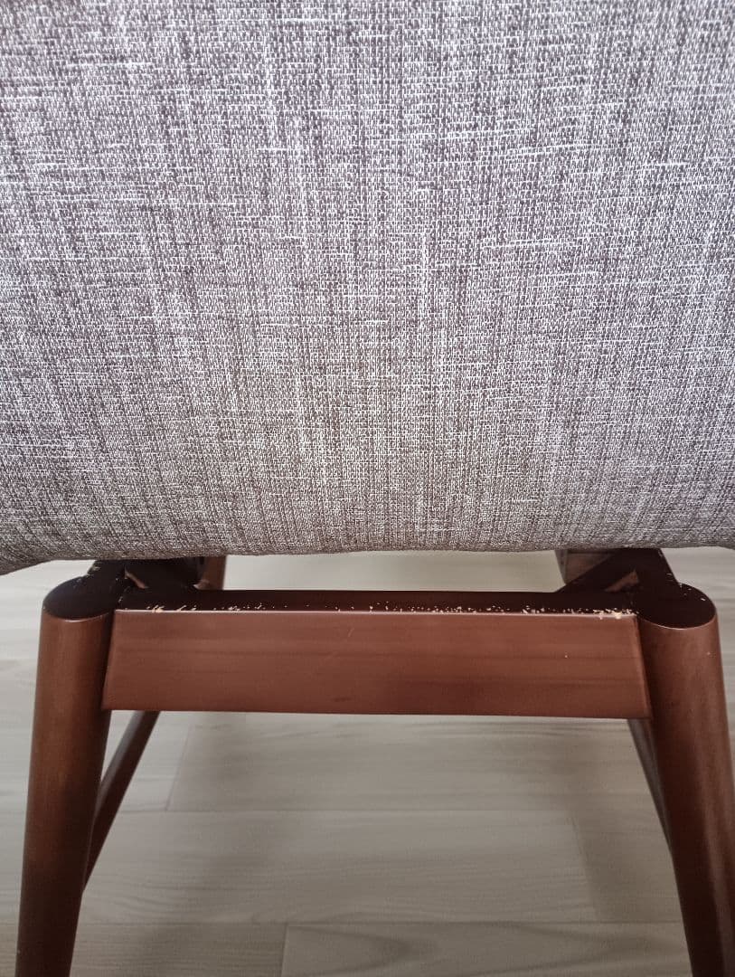 ニトリ　ダイニングテーブルセット　ウォールナット色