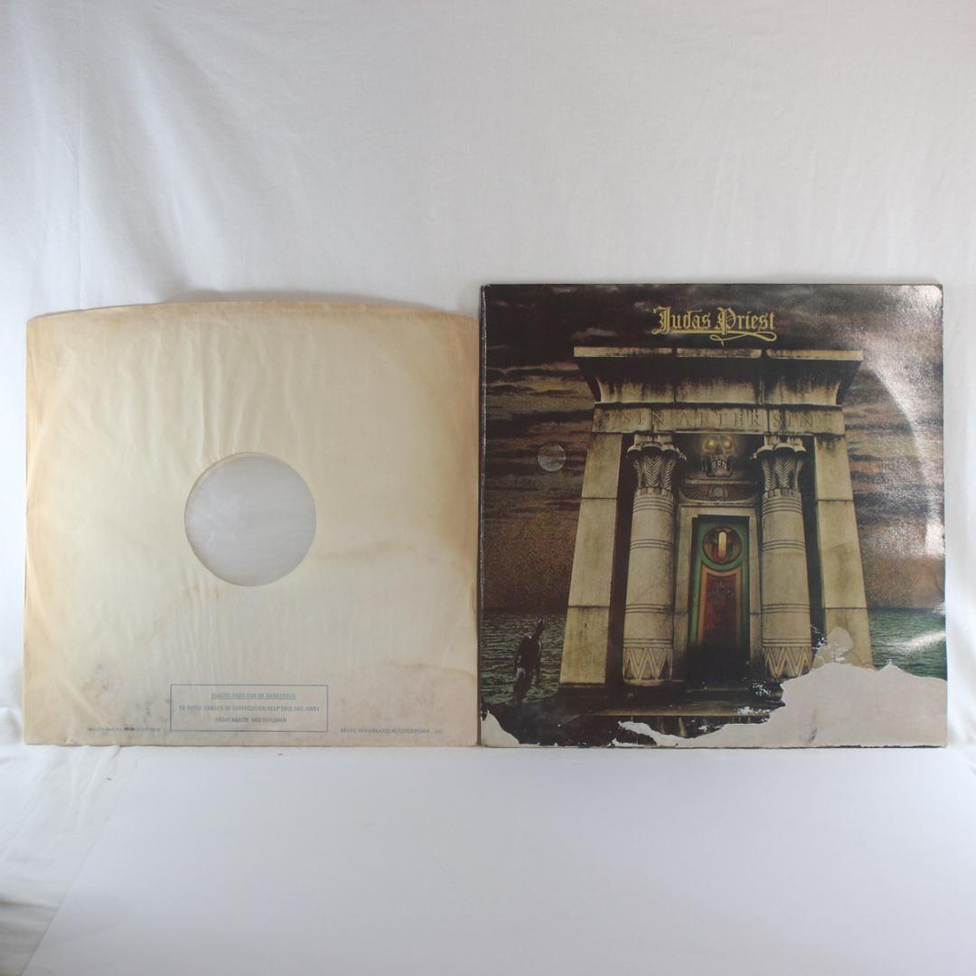 英LP Judas Priest Sin After Sin UKオリジステレオ