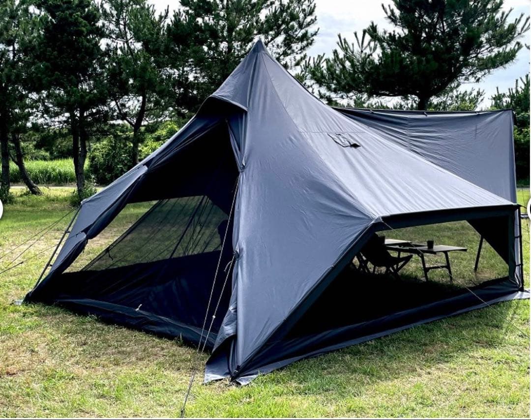 oxtos オクトス ワンポールストーブテント フロントパネル＆インナーテント