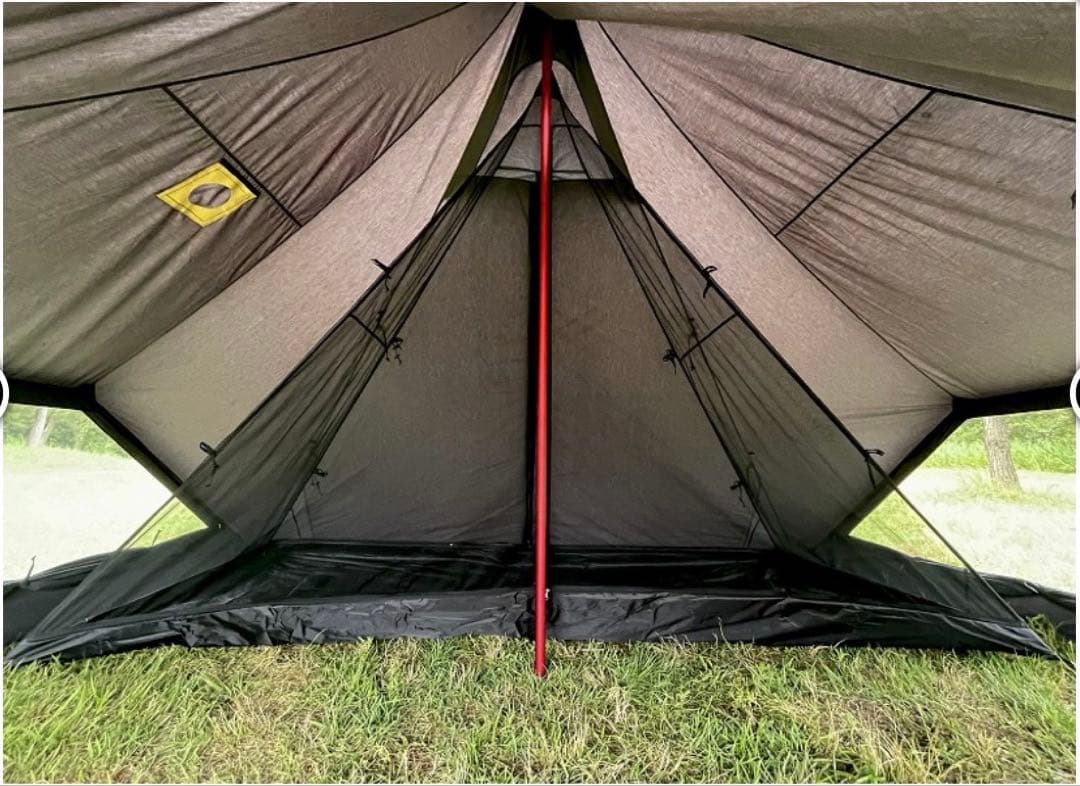 oxtos オクトス ワンポールストーブテント フロントパネル＆インナーテント