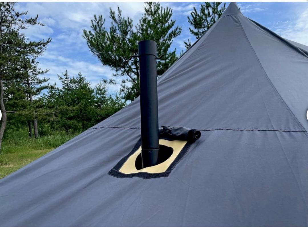oxtos オクトス ワンポールストーブテント フロントパネル＆インナーテント