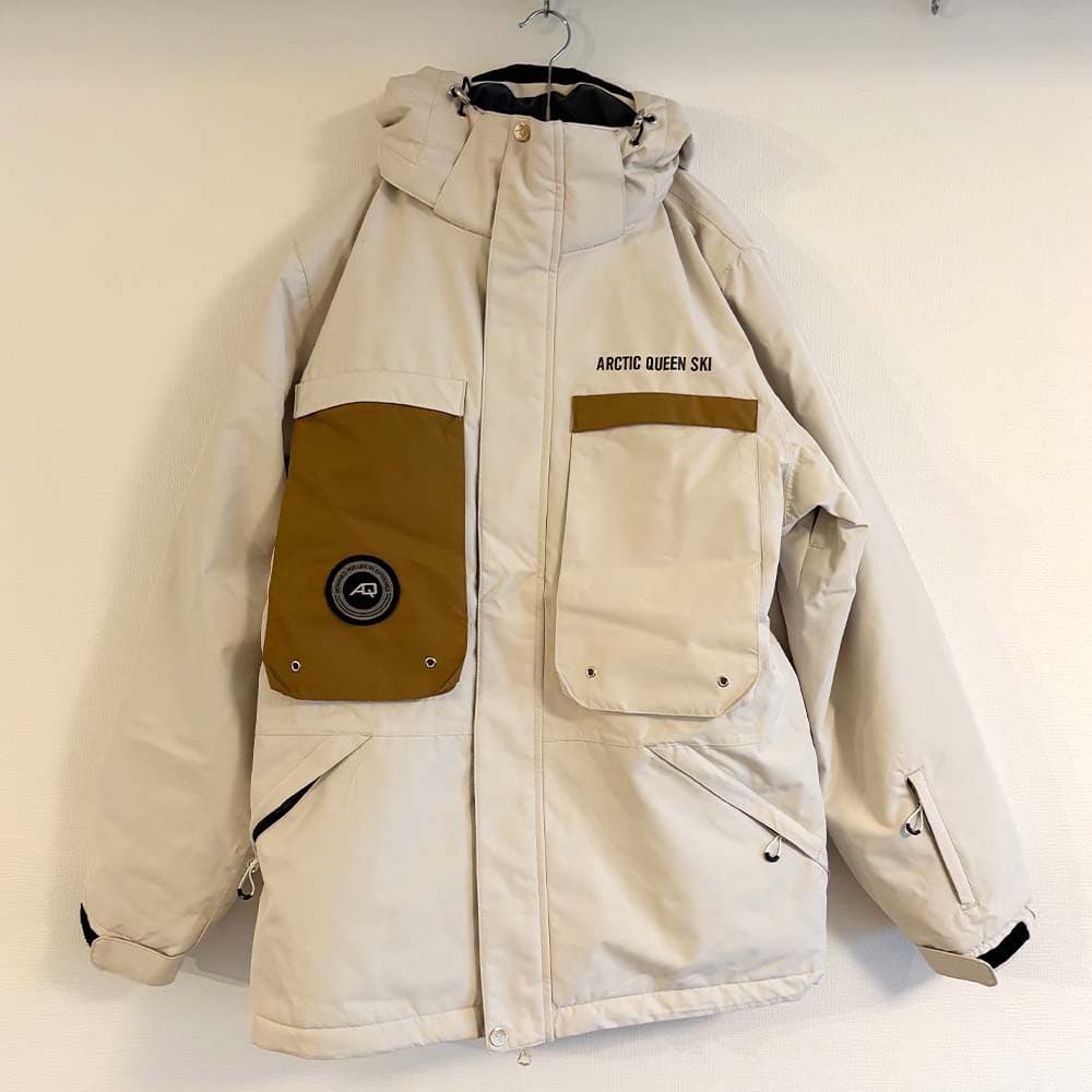 スノーボードウェア 上下セット スキーウェア グローブ ニット帽 5点セット