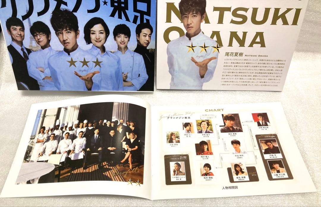 グランメゾン★東京 DVD BOX(6枚組) 木村拓哉【未使用に近い】