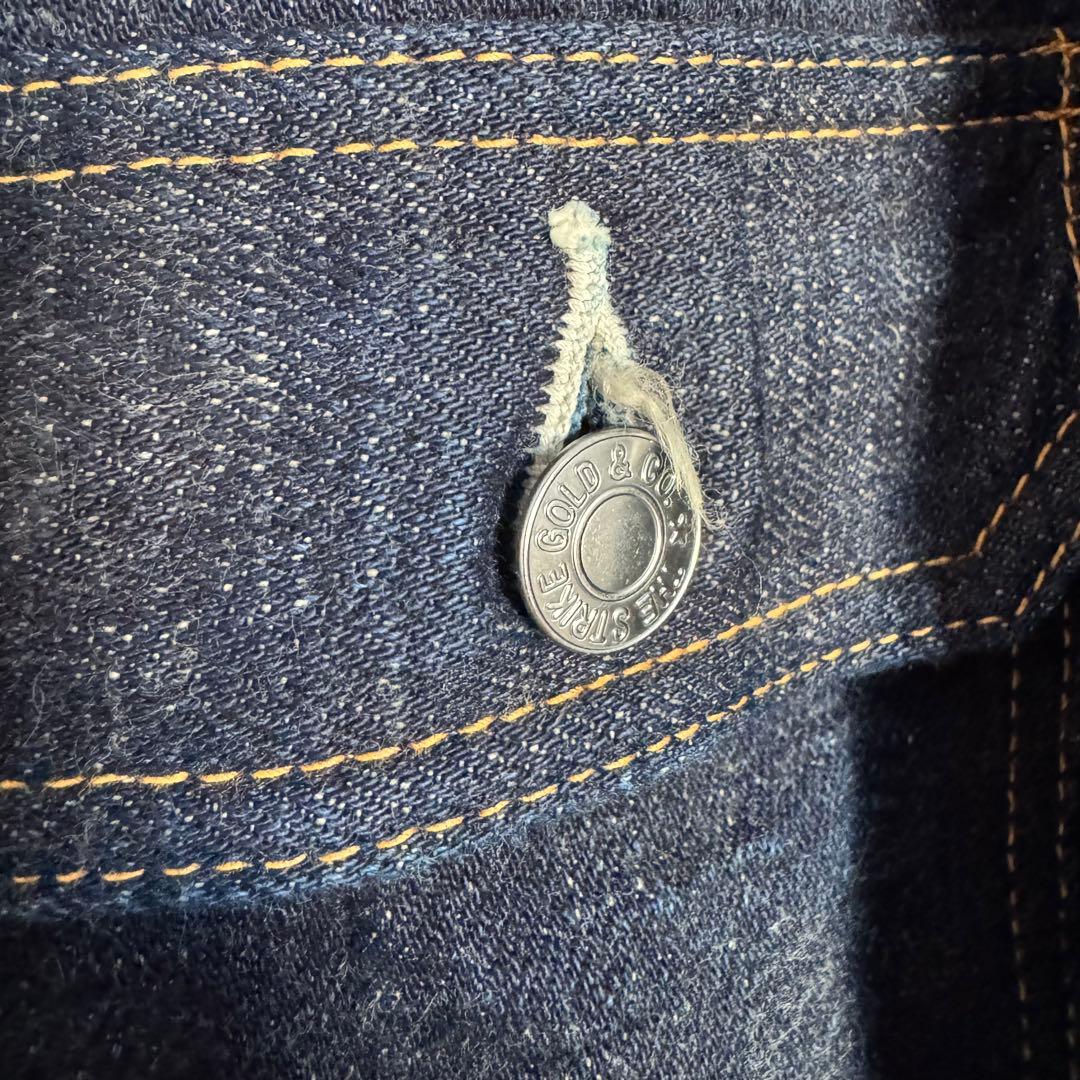 The Strike gold デニムジャケット