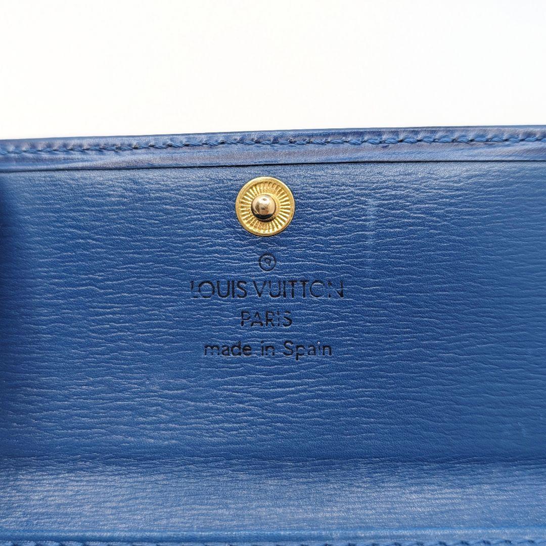 ✨️新品同様!✨️ルイヴィトン　ミュルティクレ6　エピ　ブルー