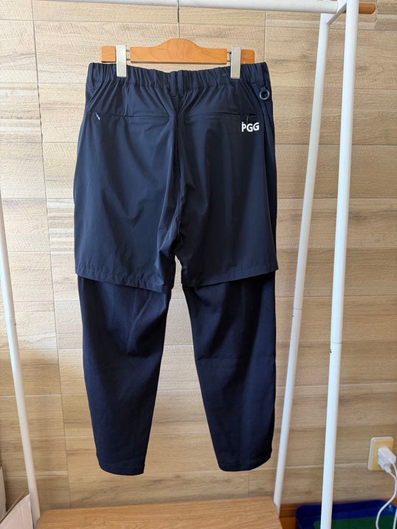 PGG パーリーゲイツ　メンズ ゴルフパンツ ネイビー