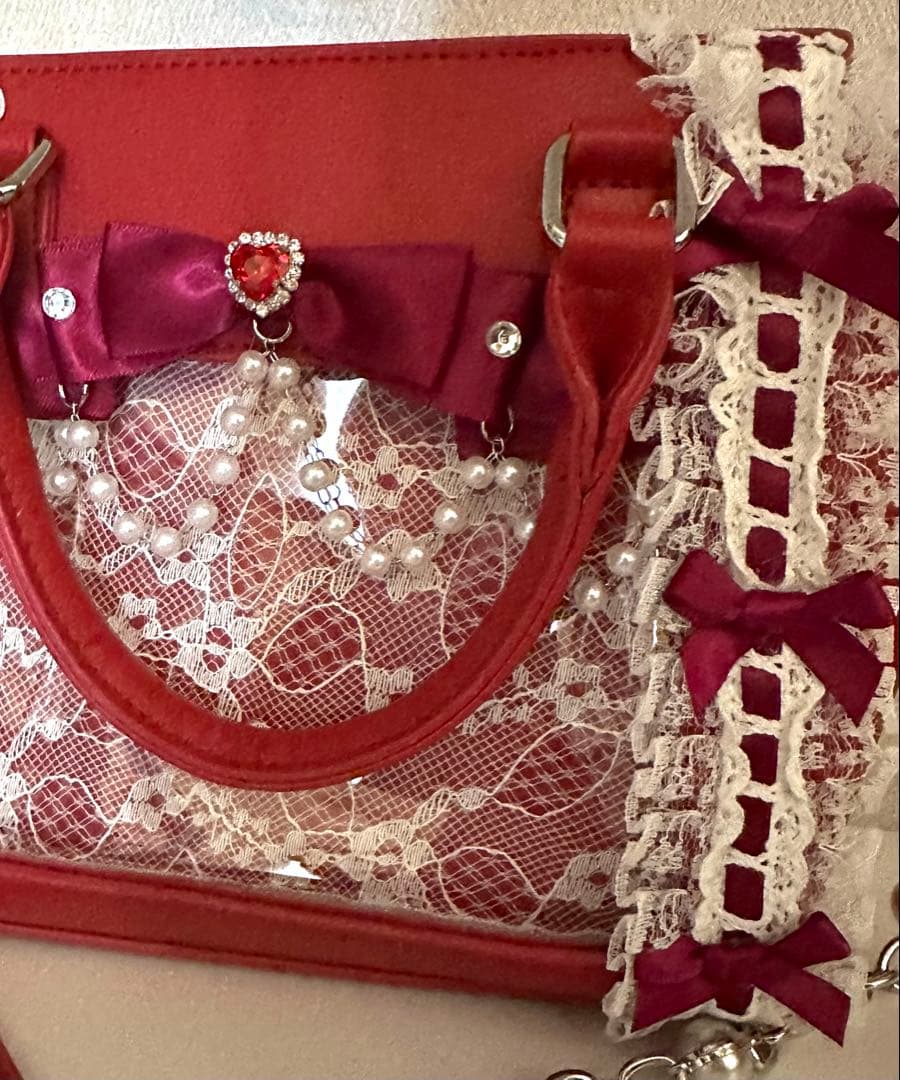 Ank Rouge 確定ファンサのおまじないは しごレース BAGレッド赤