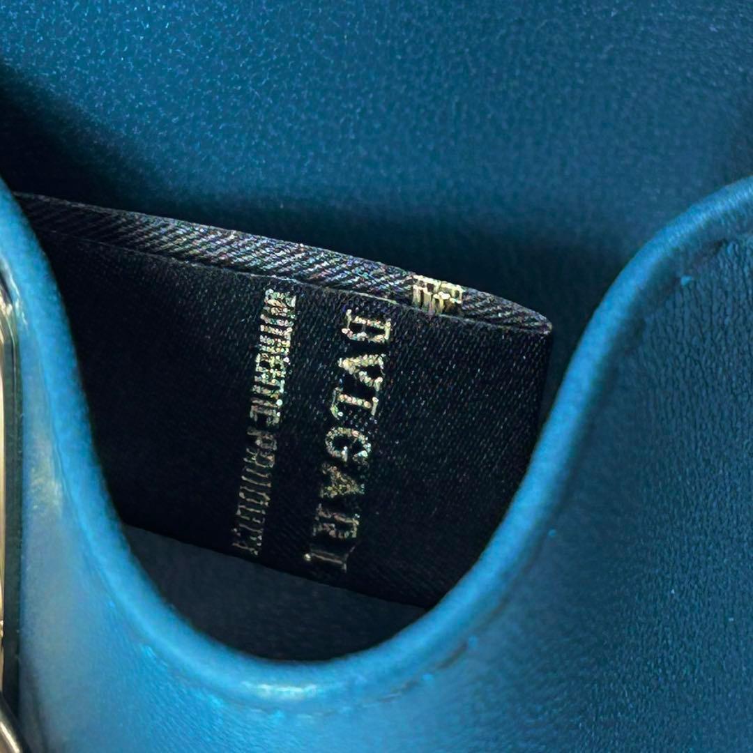 ブルガリ グレインカーフレザー 6連キーケース ブルガリ・ブルガリ 281403