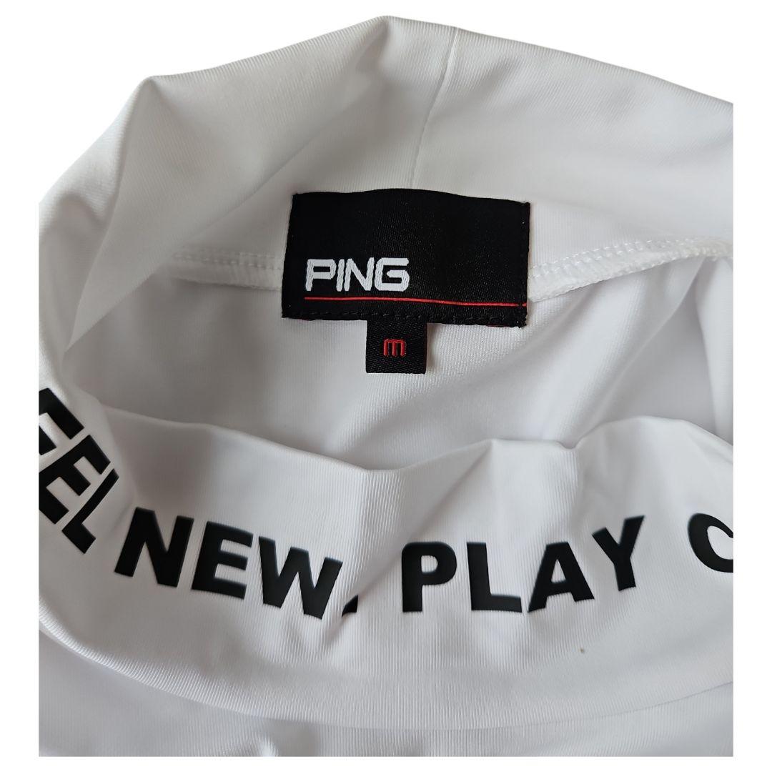 新品未使用PINGレディース ゴルフウェア レイヤードツインセット Mサイズ