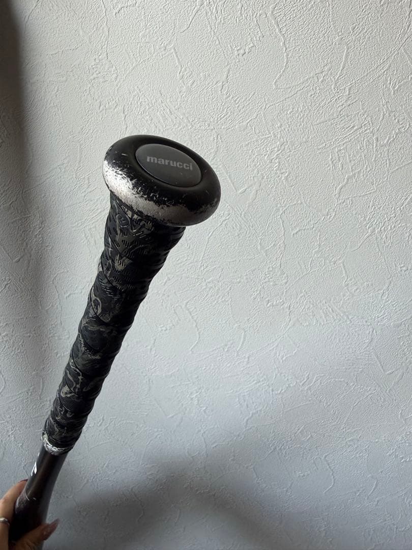 12月購入 黒ワニmarucci 軟式バット 80cm ワニクラッシャー