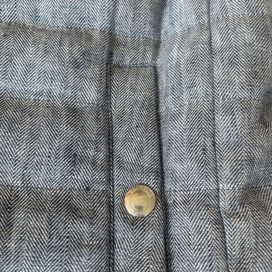 ブルネロクチネリ　ダウンベスト　S インディゴ