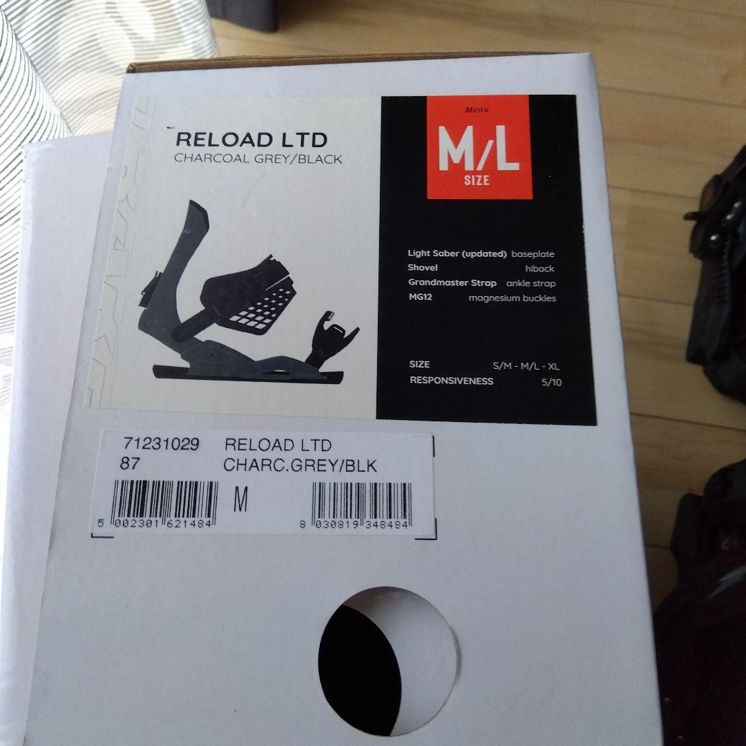 ドレイクのRELOADLTDビンディング箱付き