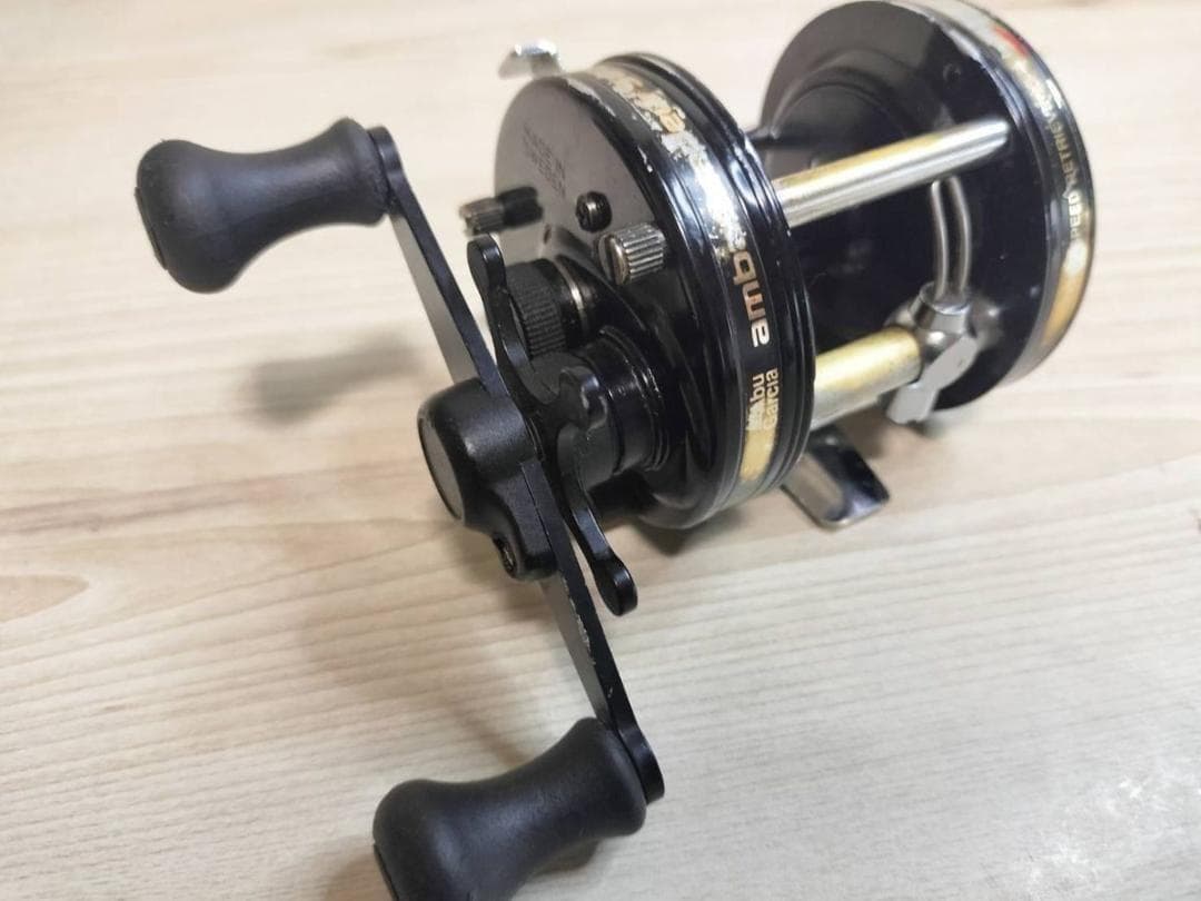 アブガルシア　アンバサダー5000C　ビンテージ　リール abu 　ブラック