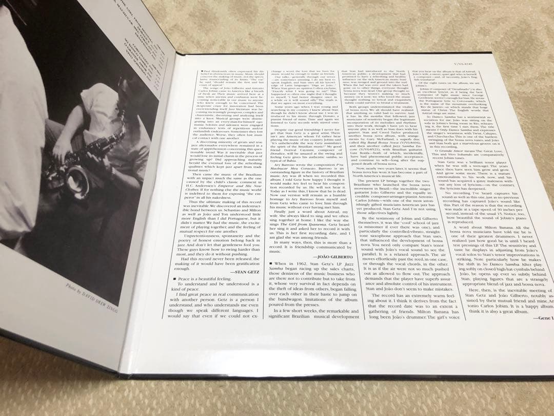 アナログプロダクション Getz Gilberto 45回転 2枚組 超高音質