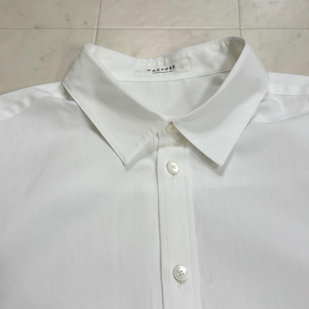 samy です★美品★コットンブロード レギュラーカラーシャツ