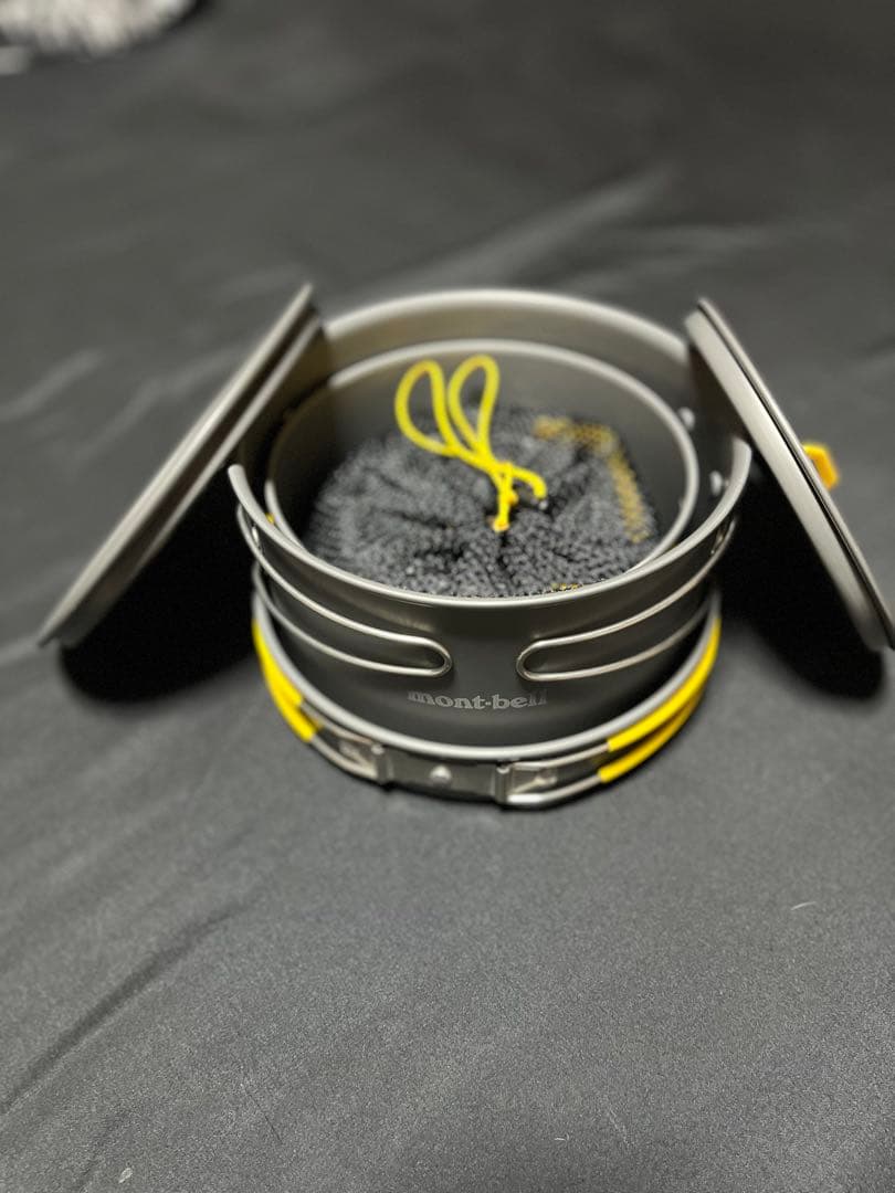 美品mont-bell(モンベル)アルパインクッカー16+18+ケトル16セット