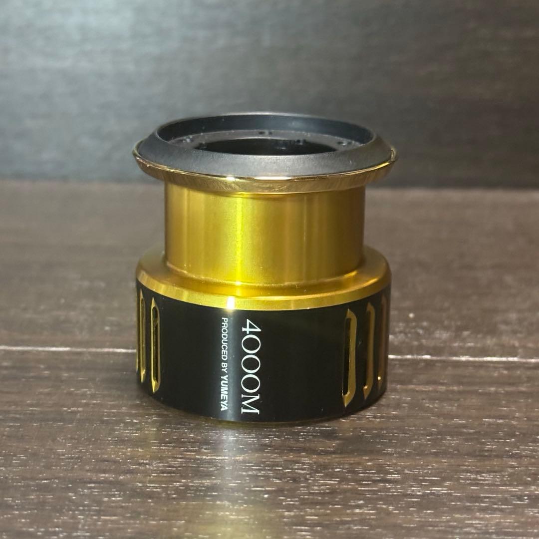美品 シマノ 夢屋 スプール 4000M