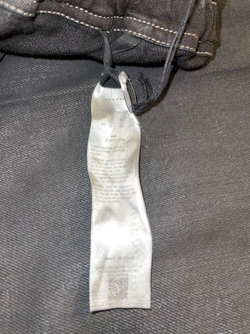 パンツ RICK OWENS DOUBLE CARGO JUMBO BELAS WAX