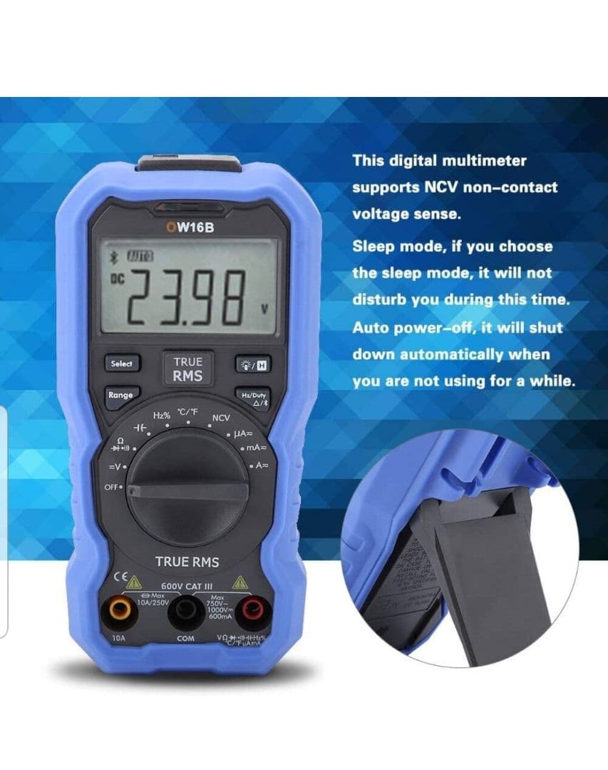 データロガー-OW16B NVC非接触電圧センサデジタルマルチメータ+データ