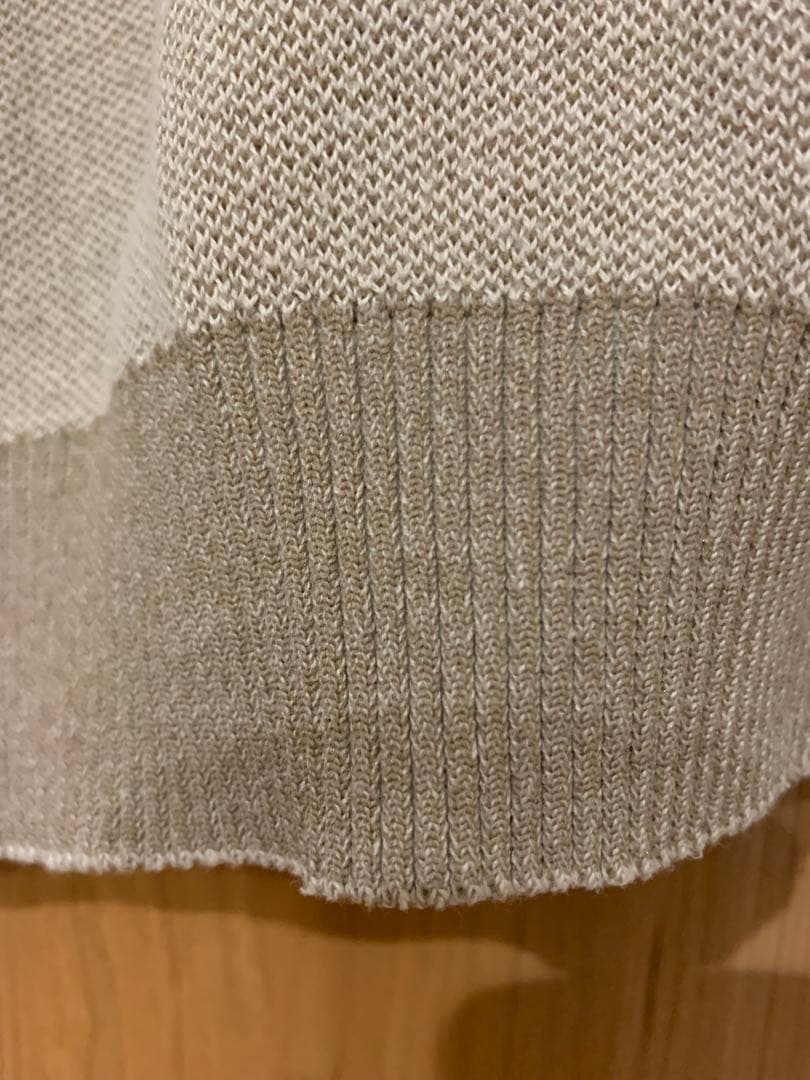 BEAMS GOLF ベージュセーター M