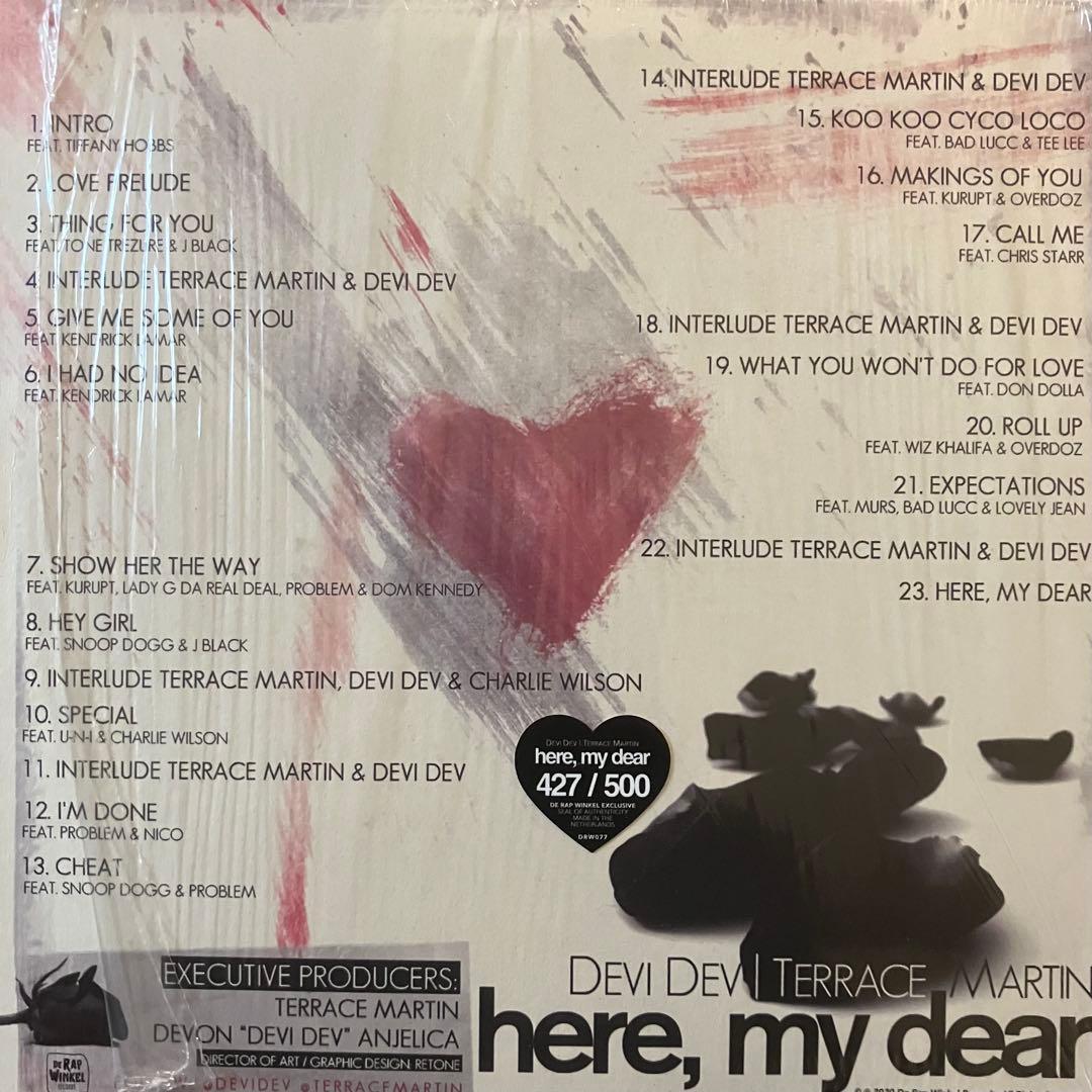 洋楽 here my dear Devi Dev & Terrace Martin