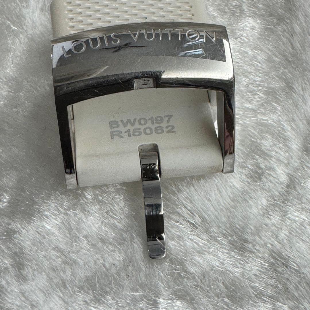 LOUIS VUITTON ダミエ ホワイトラバーベルト