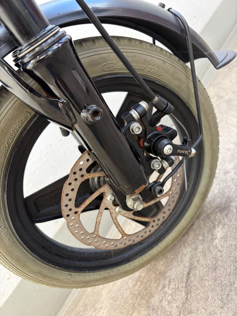 ピンク 折りたたみ 電動アシスト自転車