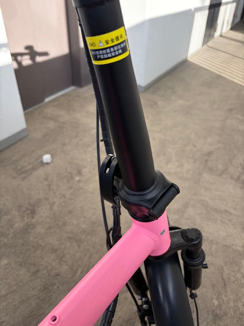 ピンク 折りたたみ 電動アシスト自転車