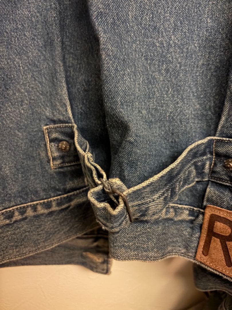 極上　RRL 90S 三ツ星　デニムジャケット (ラルフローレン) ビックサイズ