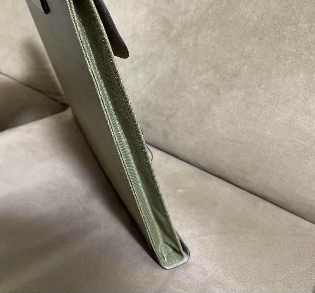 POSTALCO 書類ケース オリーブグリーン　リーガルエンベロープ