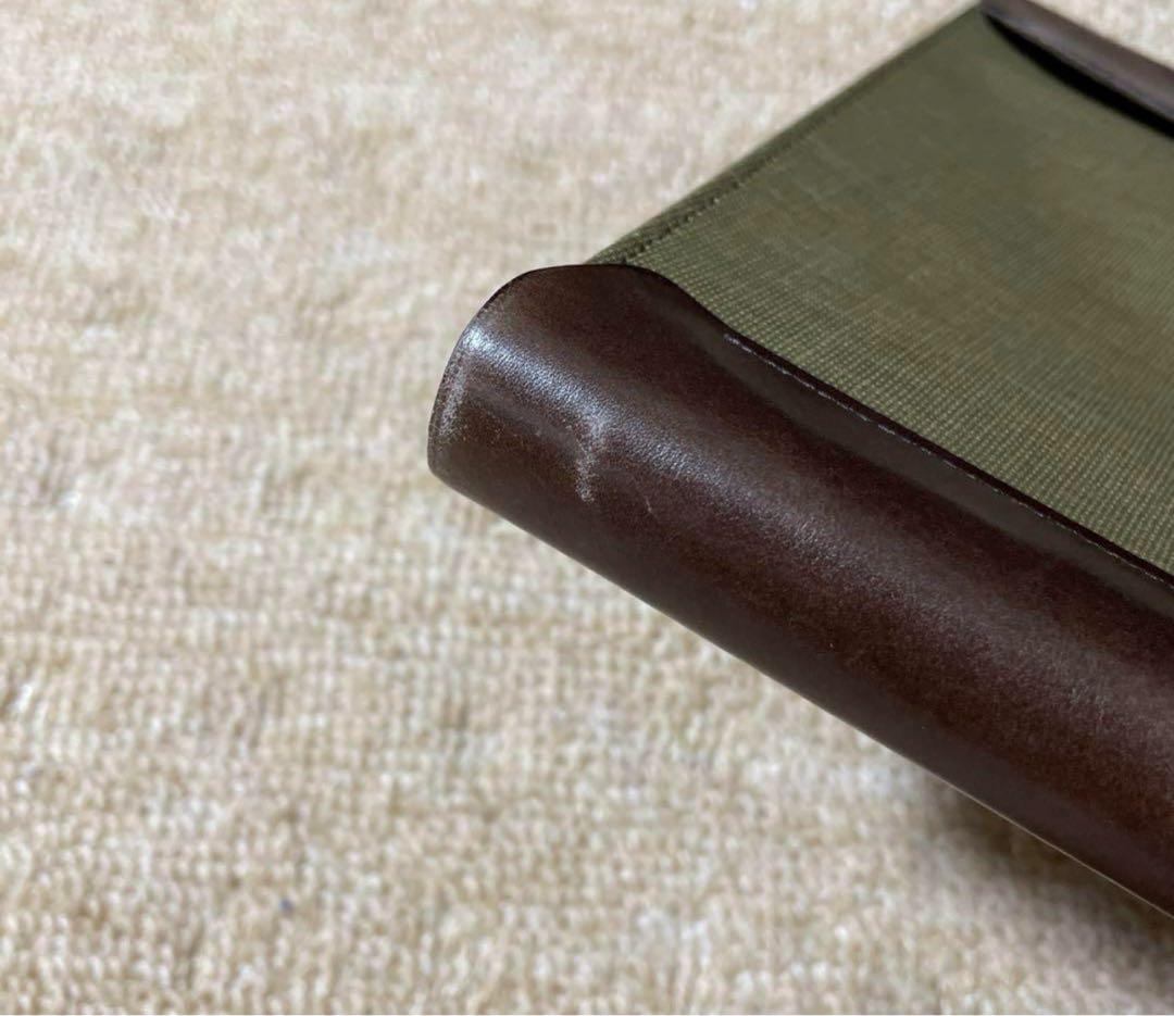 POSTALCO 書類ケース オリーブグリーン　リーガルエンベロープ