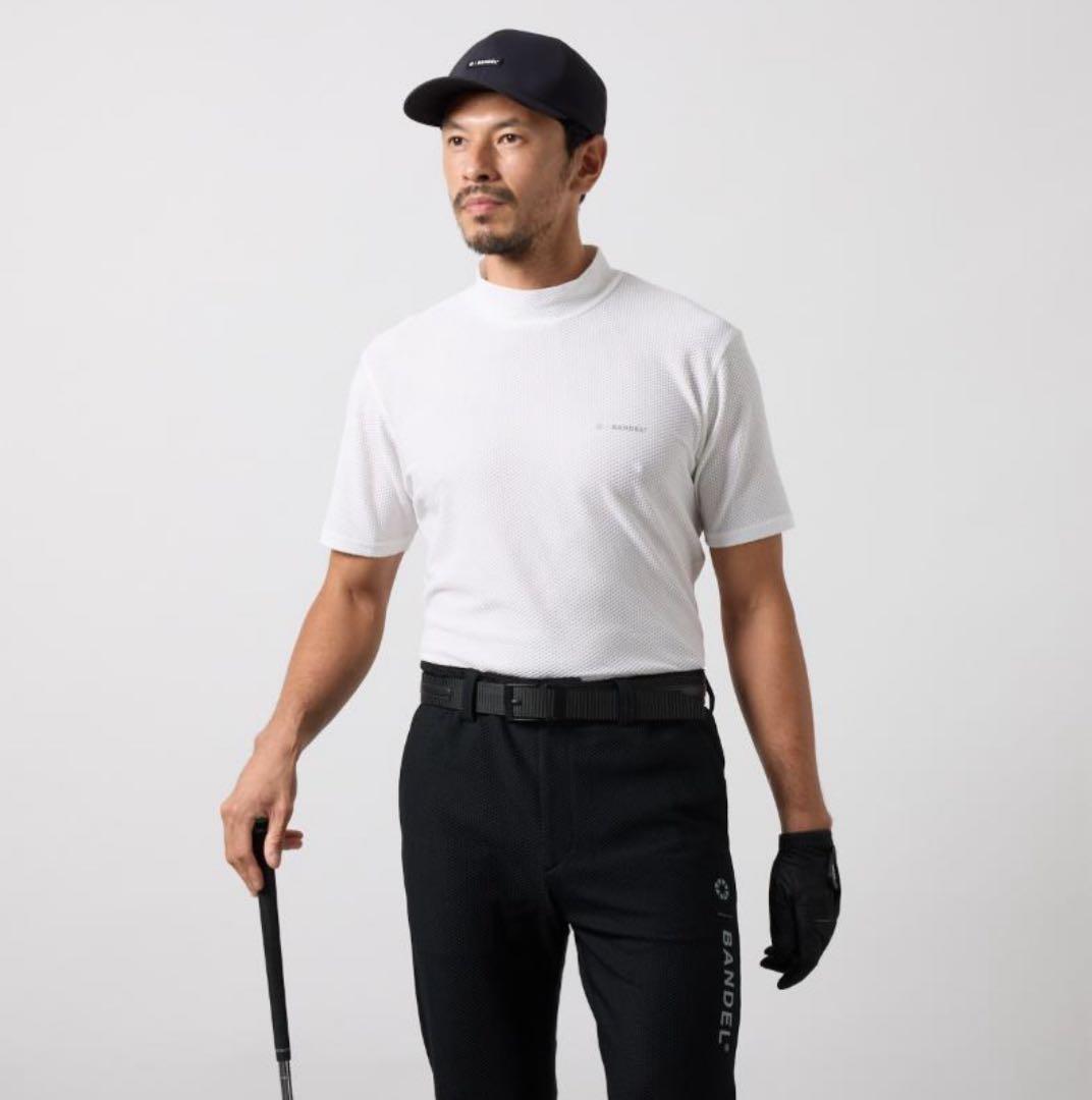 【新品・タグ付き】BANDEL メンズ モックネック ホワイト M