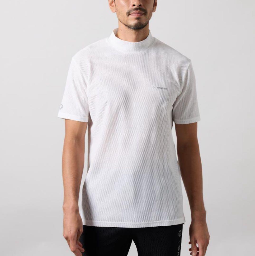 【新品・タグ付き】BANDEL メンズ モックネック ホワイト M