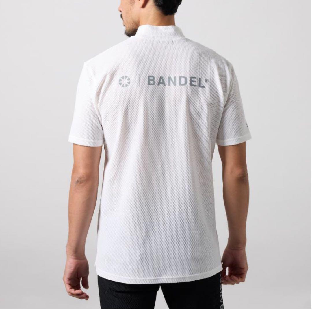 【新品・タグ付き】BANDEL メンズ モックネック ホワイト M