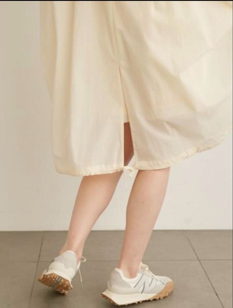 美品★emmi atelier/ エミアトリエ 撥水ポンチョコート【ブラック】