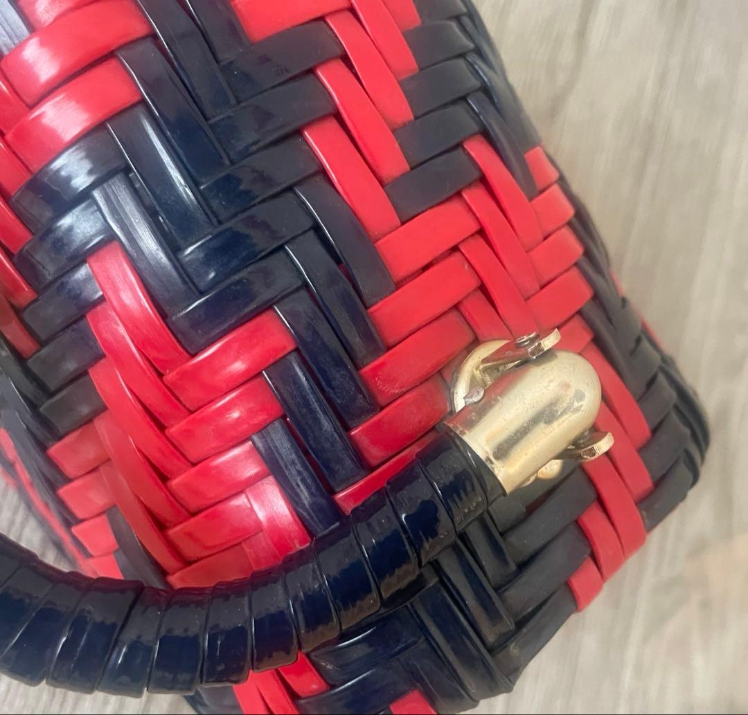 ヴィンテージ ミッドセンチュリー モード BOXバッグ ボックス型バッグ