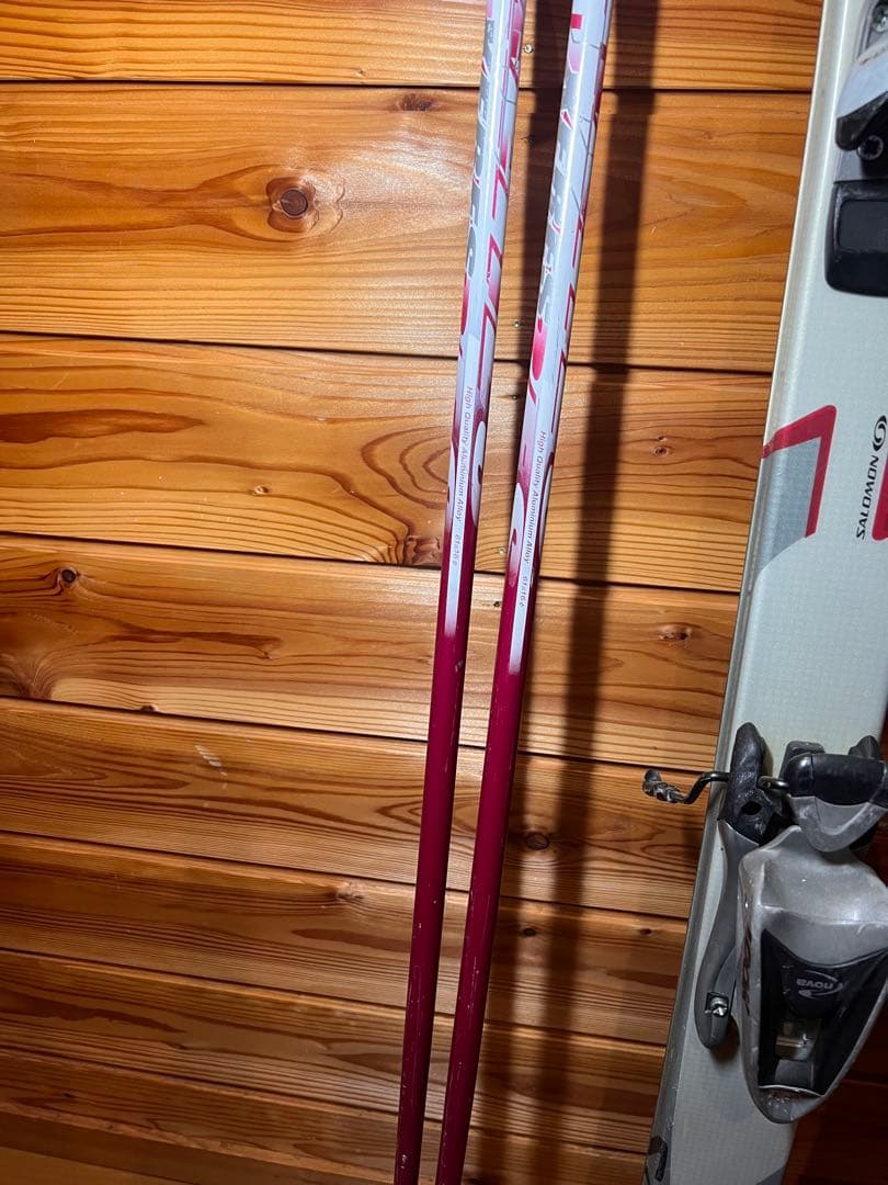 Salomon スキー板 ストックセット 165 サロモン