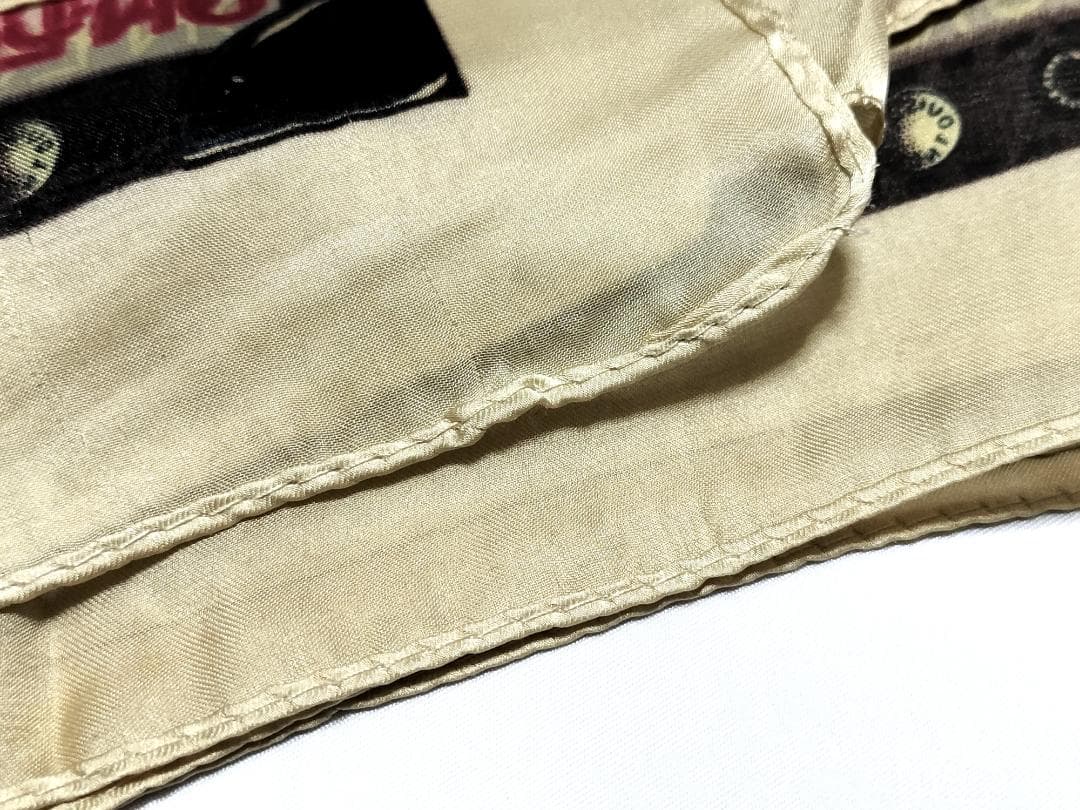 BEERBOY モングラム スカーフ ショール 大判 180-88 cm