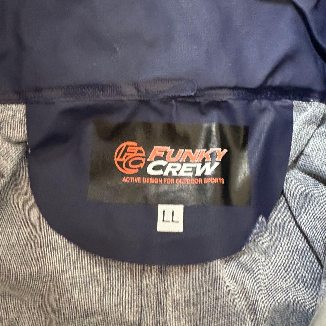 フィッシングスーツ（ジャケット＆パンツ）上下セット　ネイビー　グレー　LL