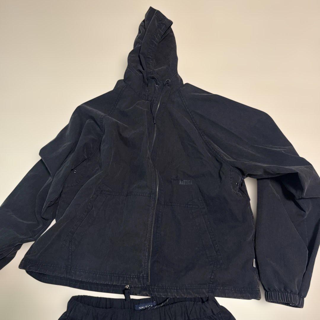 ノーティカ　フェード加工セットアップ　ネイビー