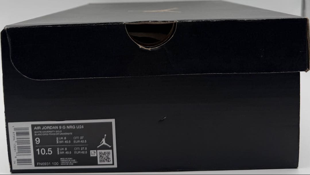 ナイキ エア ジョーダン 9 NRG U24 ゴルフ 27cm