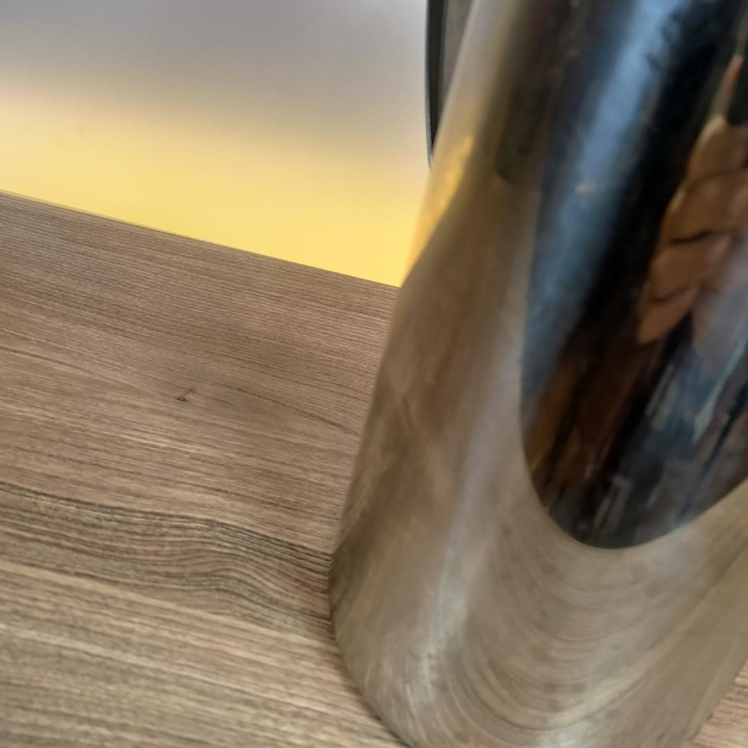 [美品＆直火OK]　ステンレス製　焚き火ケトル　大容量2.0L　キャンプにも