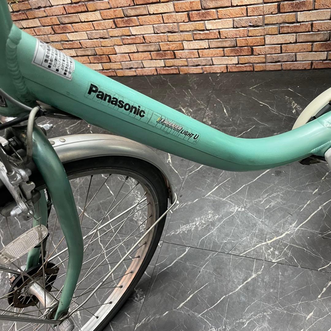 【9】電動自転車 パナソニック vivi LightU グリーン 24インチ