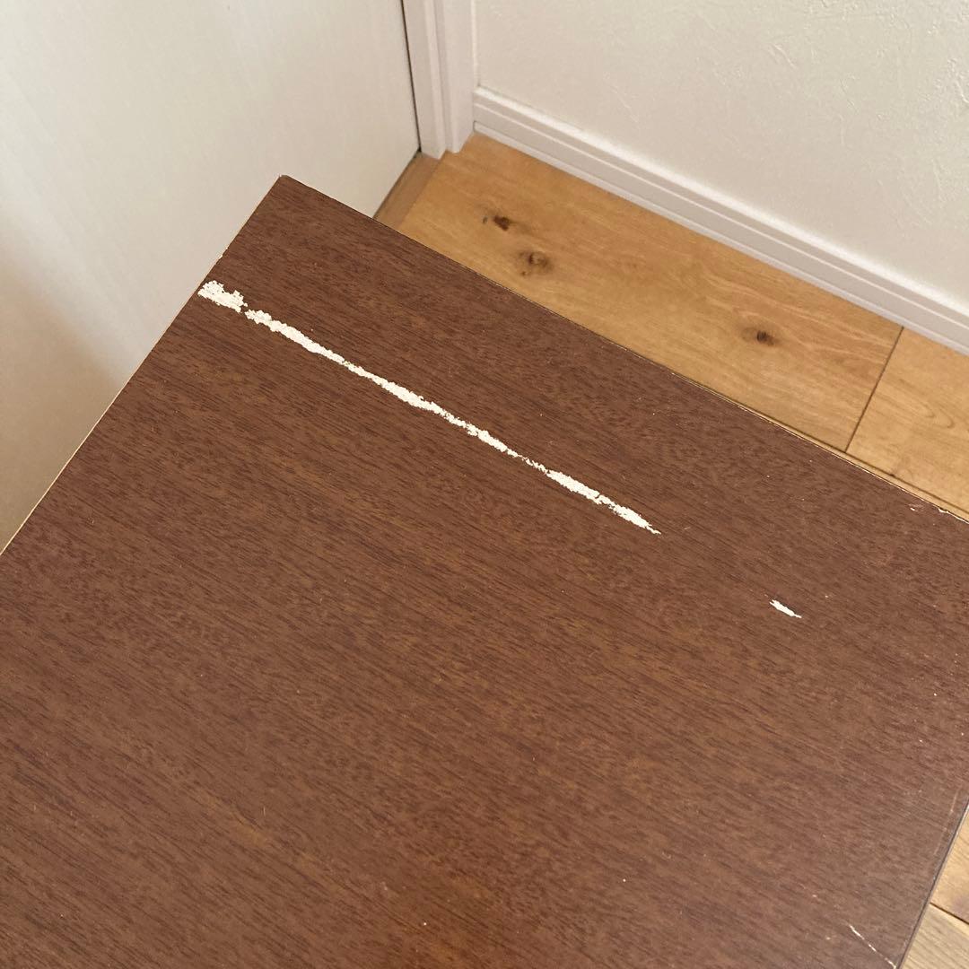 ☆レトロ☆ ティンバーランド　3段チェスト　6引き出し　ポケット　ブラウン