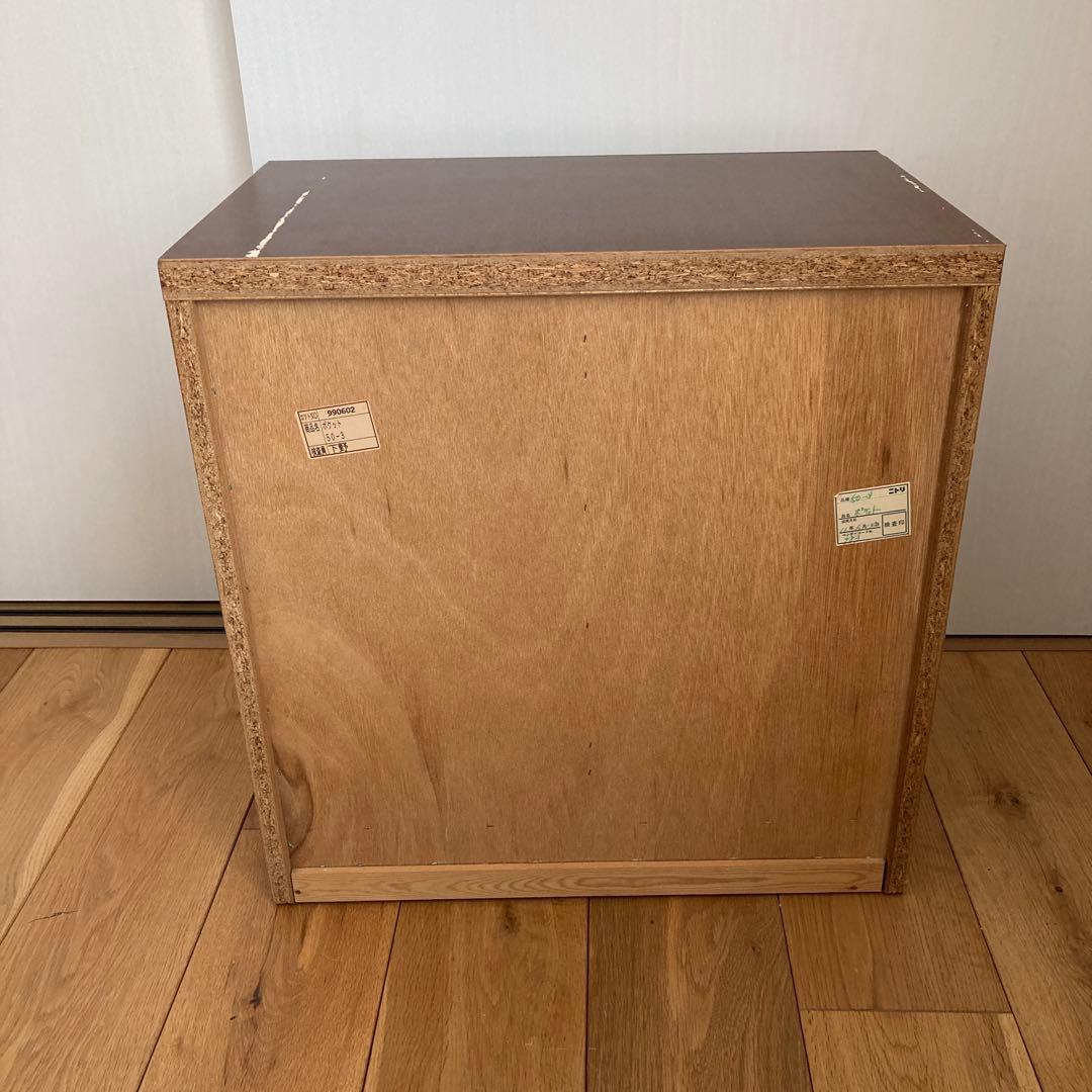 ☆レトロ☆ ティンバーランド　3段チェスト　6引き出し　ポケット　ブラウン