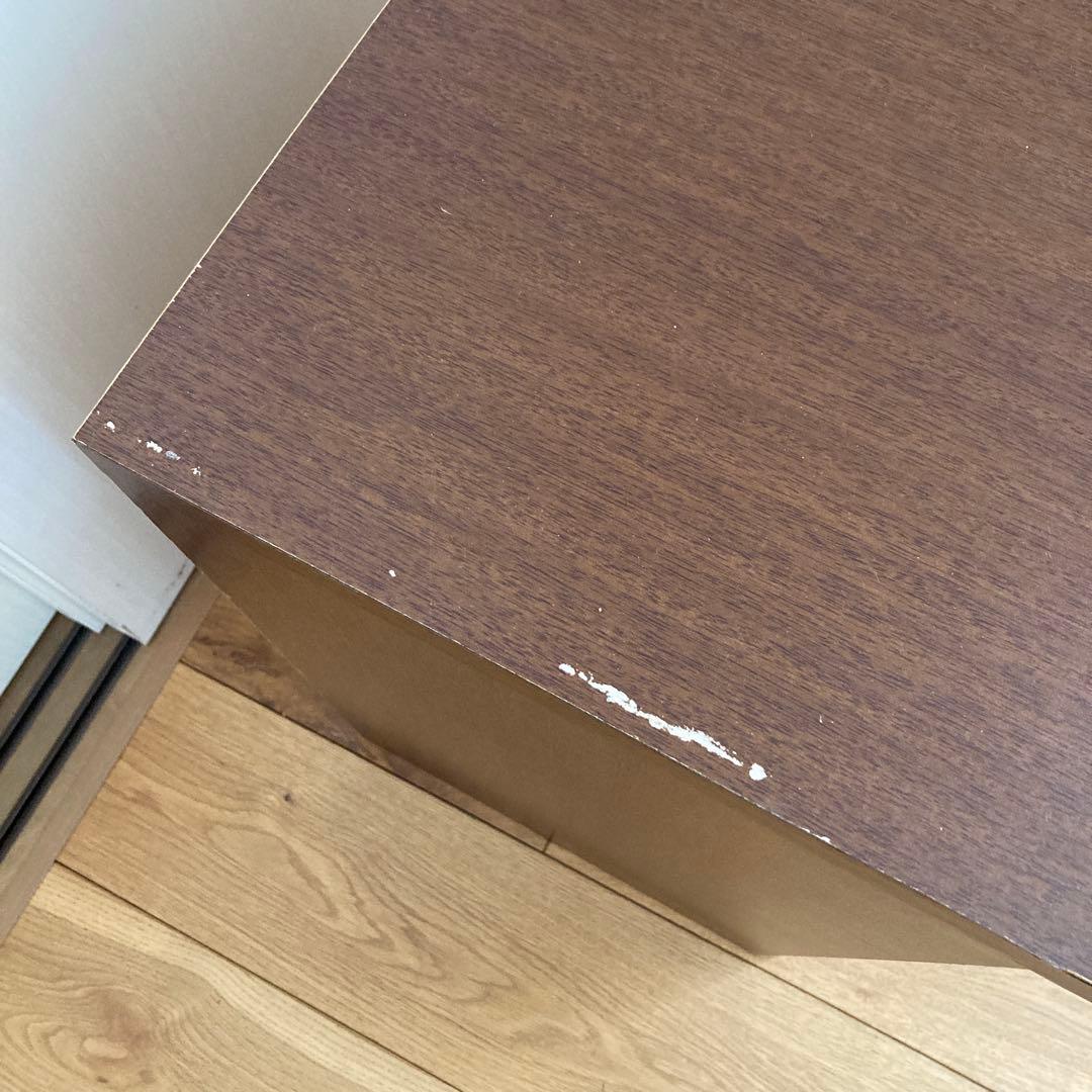 ☆レトロ☆ ティンバーランド　3段チェスト　6引き出し　ポケット　ブラウン