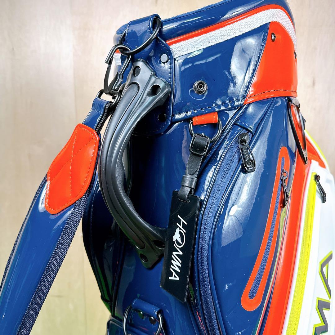 【美品】 ホンマ 9.5型 キャディバッグ CB12303 プロツアー レプリカ